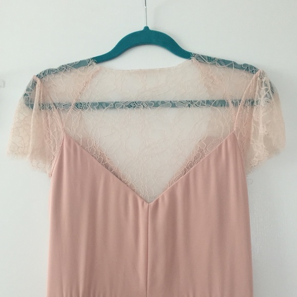 Blush Maxi Dress Bridesmaid - Picture 5 of 8